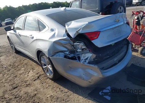 2015 Chevrolet Impala 2Lt from USA, damaged, VIN 2G1125S36F9220169